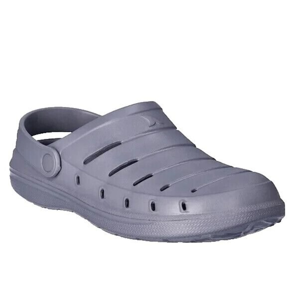 Rugged Shark Clogs MEN'S SIZE 9 Gray Sandals Waterproof Floatable NEW - Picture 2 of 7